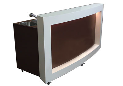 Kaffeetheke Leuchttheke Espresso